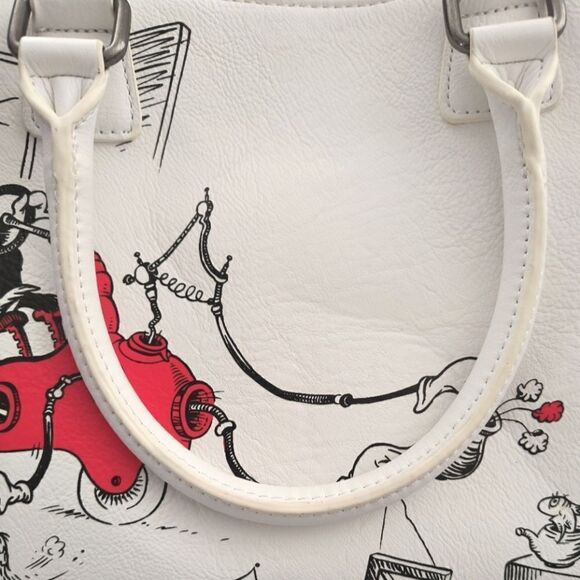 Loungefly Dr. Seuss Cat In The Hat Handbag - Picture 3 of 8